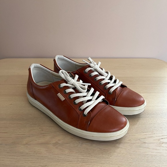 Ecco Shoes - ECCO Women’s Soft 7 Leather Sneakers